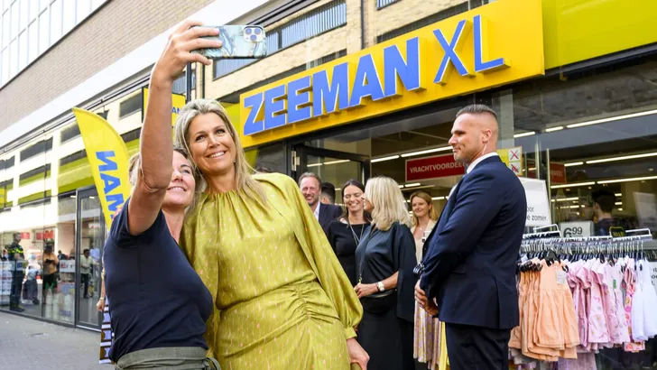 Werkbezoek Koningin Maxima aan Zeeman