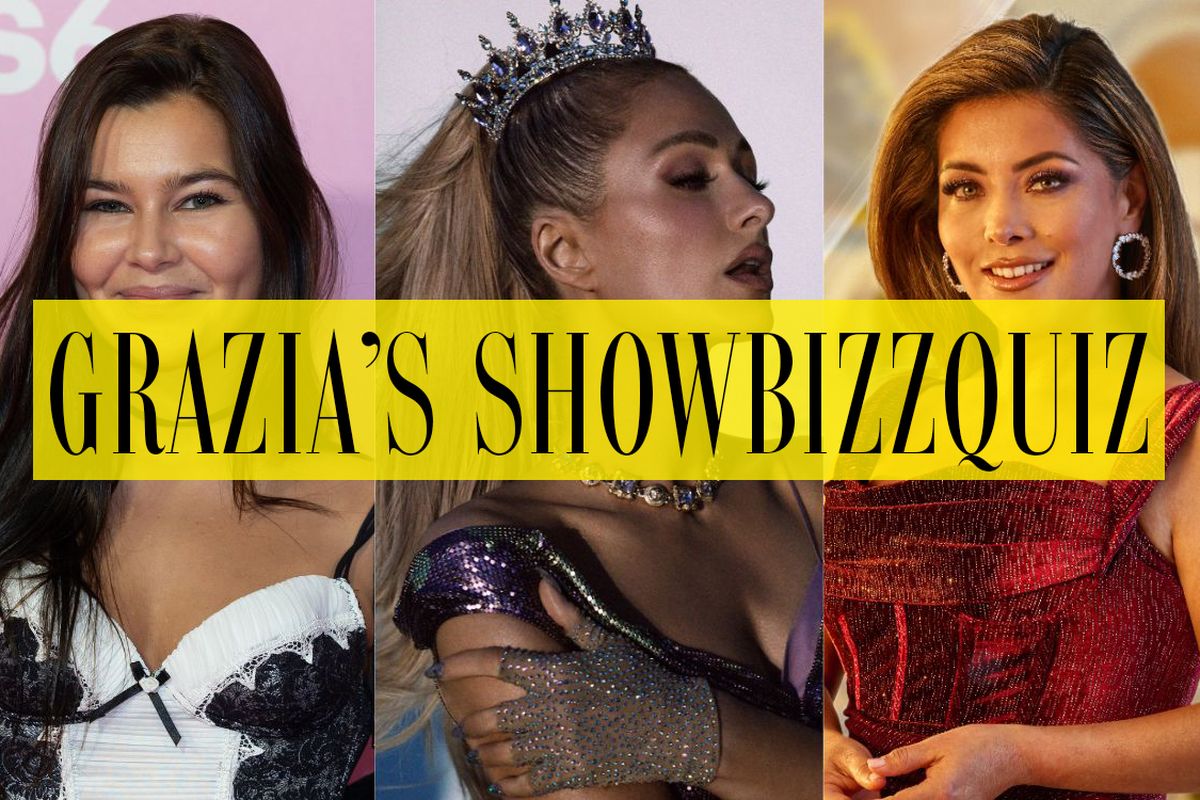 Grazia's Showbizzquiz | Hoe goed heb jij opgelet deze week?