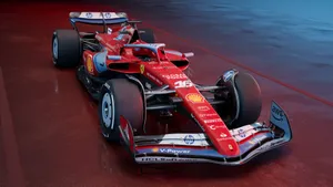 Dit is Ferrari's 'blauwe' Miami livery 