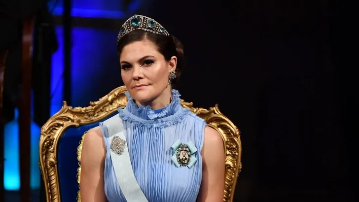 Kroonprinses Victoria vorstelijk voor Nobels
