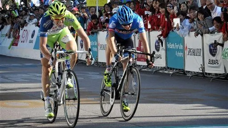 Basso bedankt Liquigas met zege in Japan