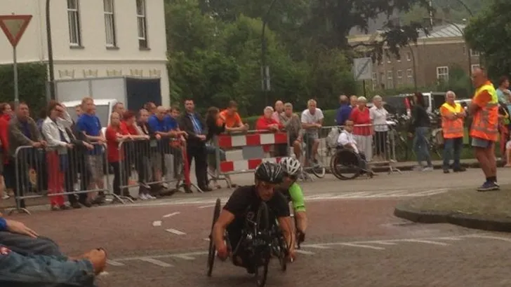Plat en Burggraaf Nederlands kampioen handbike