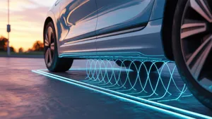 Vergeet de snellader: op deze Franse snelweg is het asfalt je stopcontact