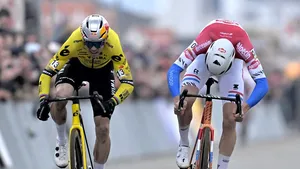 Wout van Aert won nog niet, maar zijn trainer Mathieu Heijboer is zeer tevreden