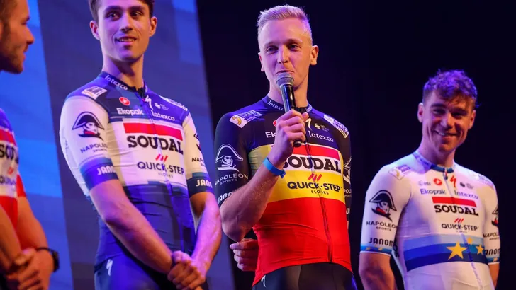 Team presentation of the Soudal Quick-Step 2023