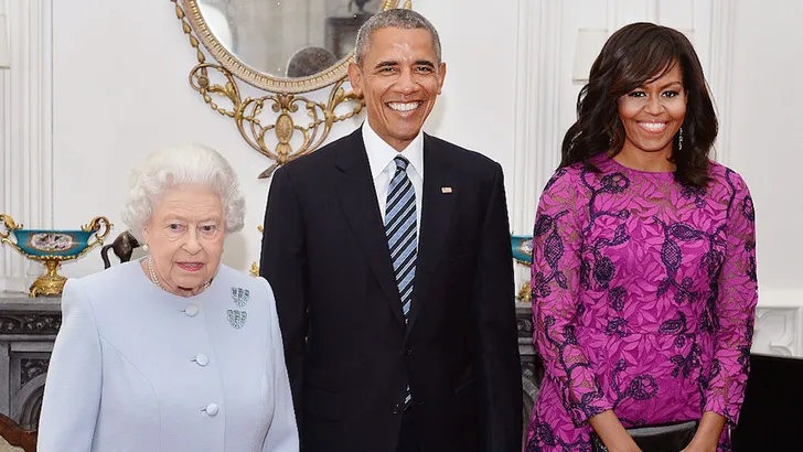 De Obama’s logeerden bij de queen