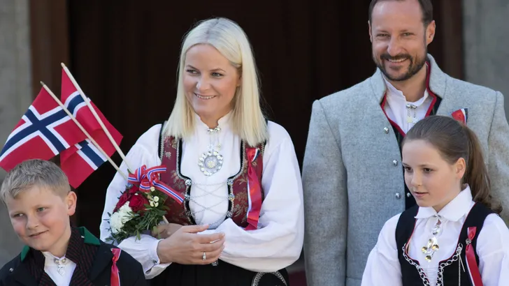 Noorse royals op de camping