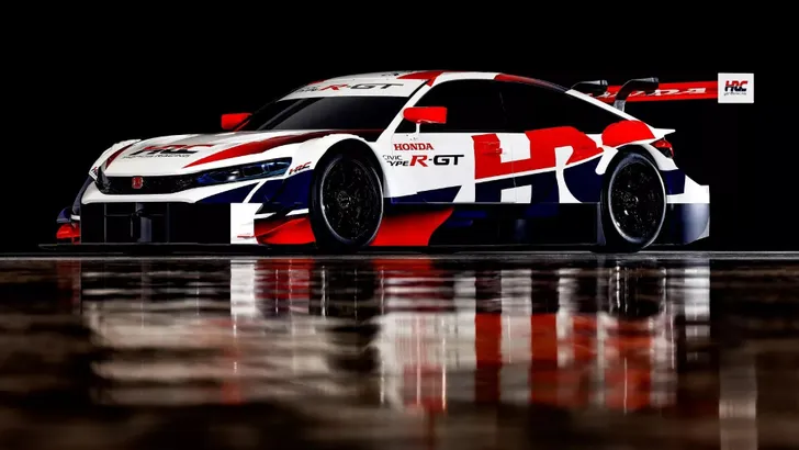 Nieuw Honda Super GT-racer is...een Civic!