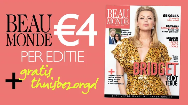 Tijdelijke aanbieding! 3x Beau Monde voor slechts €12 + gratis thuisbezorgd