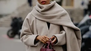 Scarf coat