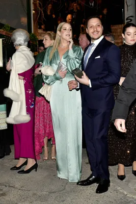Prinses Theodore en echtgenoot Matthew Kumar.