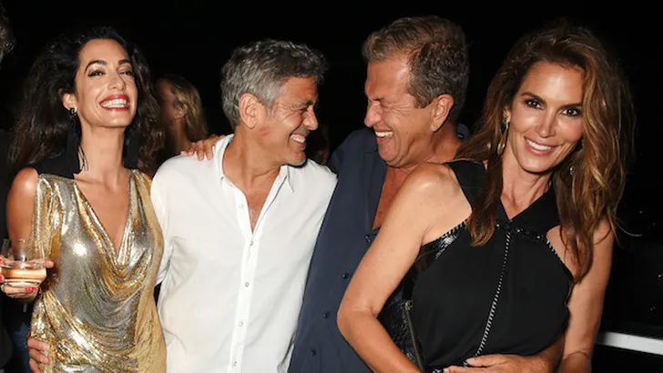 Oud-topmodel Cindy Crawford bevestigt geslacht Clooney baby's op Instagram