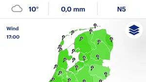 nederland wind buienradar