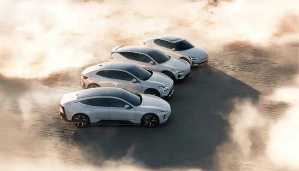 Polestar 2, Polestar 3, Polestar 4, Polestar 5