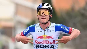 Remco Evenepoel, een van de blikvangers bij het wielrennen op tv deze week.