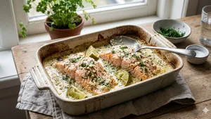 Zalmfilet oven
