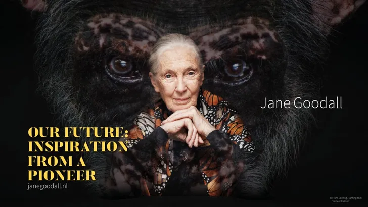 Dr. Jane Goodall komt naar Nederland