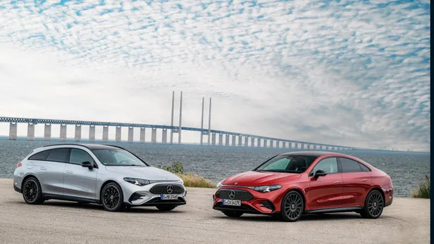 Mercedes-Benz CLA und Weltpremiere des CLA Shooting Brake in Kopenhagen, 2025.