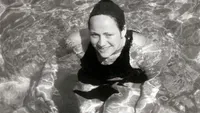 Rie Mastenbroek, de zwemkoningin van de Spelen van 1936.
