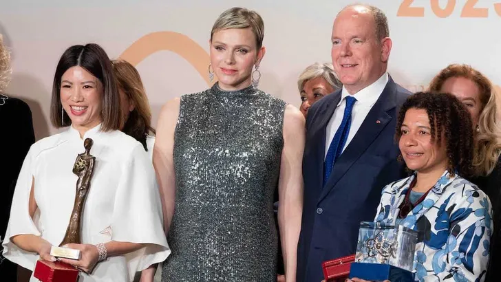 Princely Couple attends Monte-Carlo Woman of the Year Award