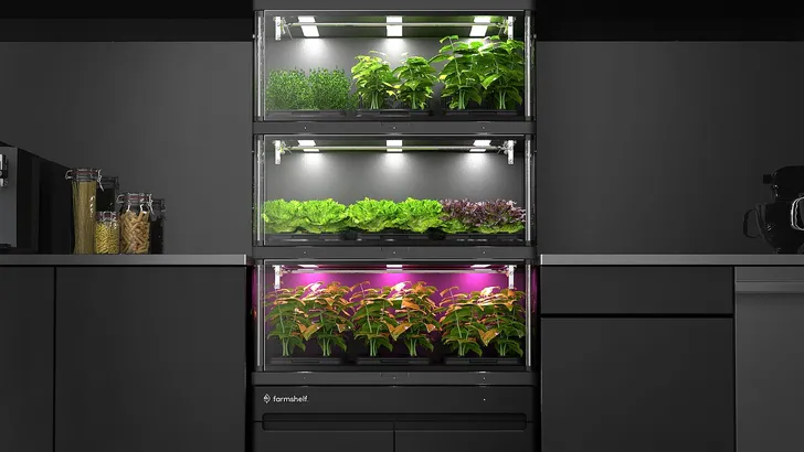De nieuwe moestuin is luxe, schoon en indoor