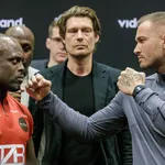 Dave Roelvink en Melvin Manhoef