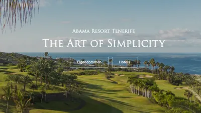 Aires de Abama voegt nieuw woonconcept toe aan Abama Resort Tenerife