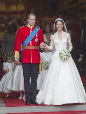 Als blozende bruid en kersverse Duchess of Cambridge in 2011...