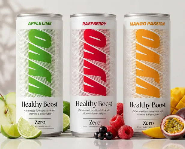 VYVO is verkrijgbaar in drie fruitige smaken.