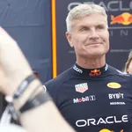 David Coulthard in Assen tijdens de start van Jack's Racing Week