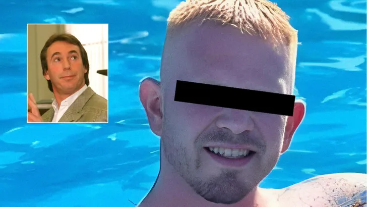 Links: Johan V., alias De Hakkelaar. Rechts: Laurens K., de zoon van De Hakkelaar, zit nu ook in duistere zaakjes.