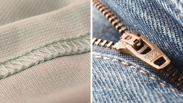 Tips voor vintage shoppen: red flags en green flags in de afwerking van je kleding.