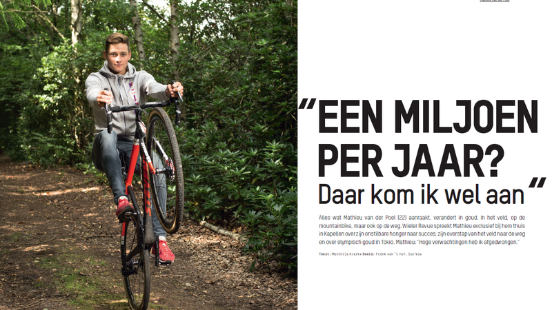 Mathieu van der Poel: 'Een miljoen per jaar? Daar kom ik ...