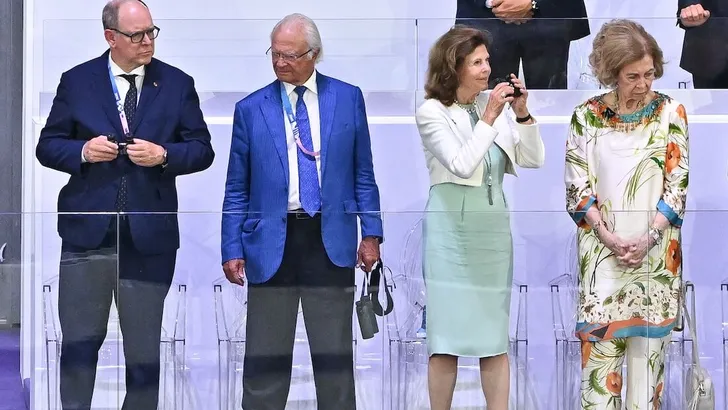 Paris 2024 - Royals At The Closing Ceremony