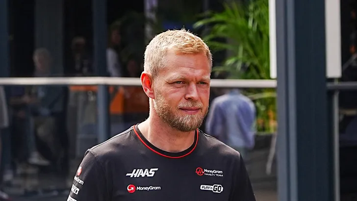 Kevin Magnussen van Haas