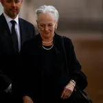 Queen Elizabeth II Lies In State Changing Of The Guard