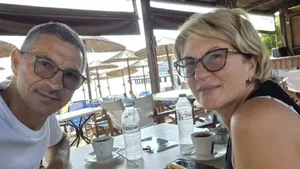 Ljubisa Karović en zijn vrouw Svetlana.