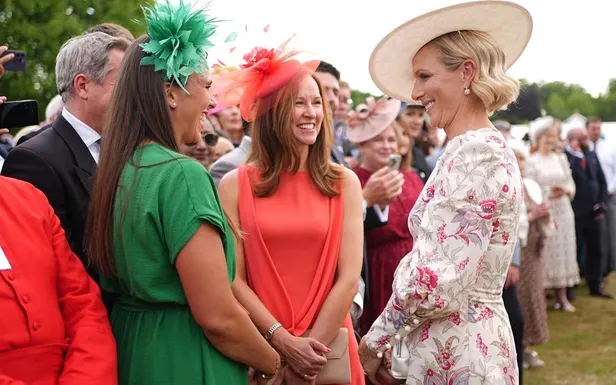 Zara Tindall geheel in stijl (Beeld: NL Beeld) 