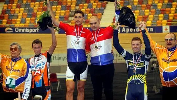 Vermeulen is kampioen achter de derny