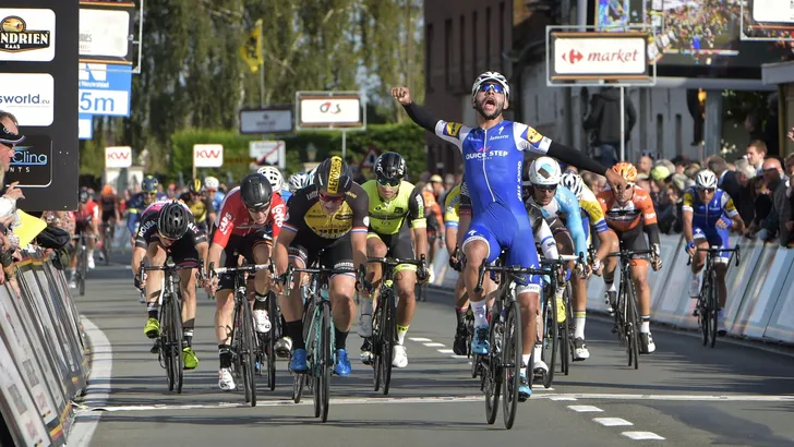 Eindstreep: Gaviria wint Vlaanderen, Brändle in Denemarken, Quinziato stopt en de Giro van de vrede