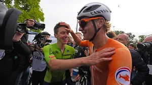 Van der Poel en Pogacar bij WK