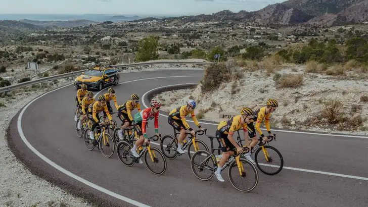 Wintertraining team Jumbo - Visma in Alicante 2023