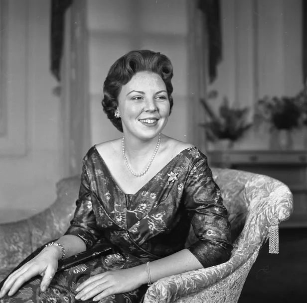 Archieffoto van prinses Beatrix uit 1960.