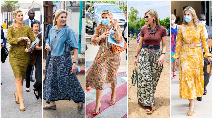 Máxima in Afrika: alle looks nog eens op een rij