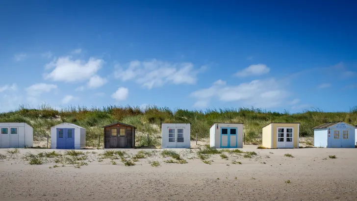 Texel beach storage sheds