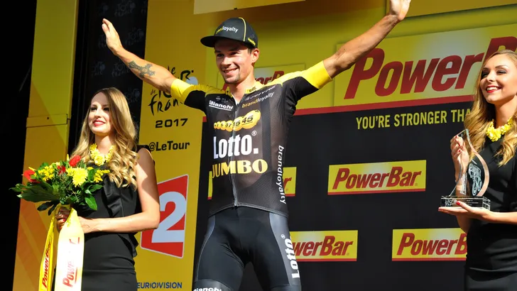 Tour de France: De indrukwekkende solo van Roglič in 10 beelden