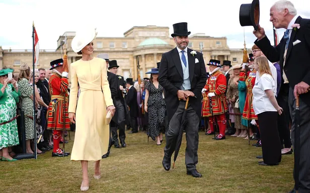 De prinses van Wales tijdens de Royal Garden Party in Buckingham Palace (Beeld: NL Beeld) 