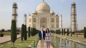 Kate, William en de Taj Mahal als afsluiting van de Royal India Tour