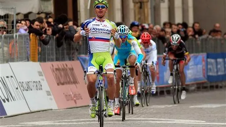 Sagan wint langste Tirreno-etappe