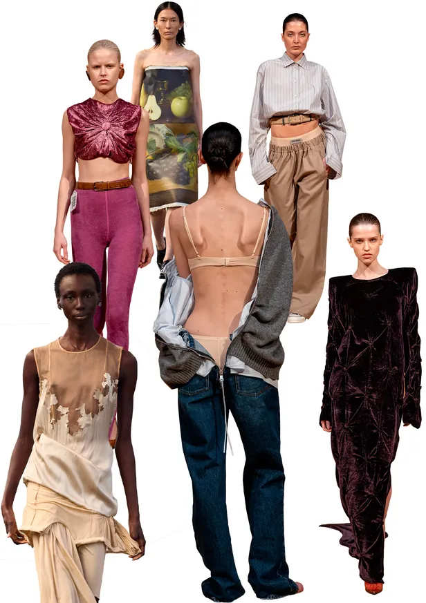 Julie Kegels showde al verschillende collecties in Parijs. Deze looks zijn van FW25 en SS26